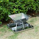 Picnic Outdoor Charcoal Barbecue Grill, Portable Charcoal Grill, Folding