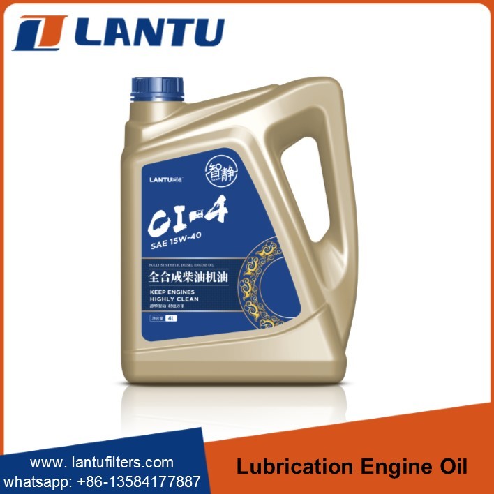 High Performance LANTU Synthetic Diesel Engine Oil Lubricating Oil SAE 10W-30 10W-40 API CH-4 Factory Price