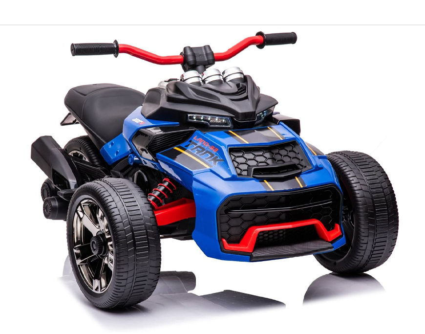 Unisex Children Toy Electric Cars with Handle and Rechargeable Battery in 2022