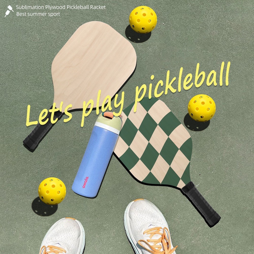 Outdoor Plywood Sublimation Pickleball Paddle Customization Sublimation Coating