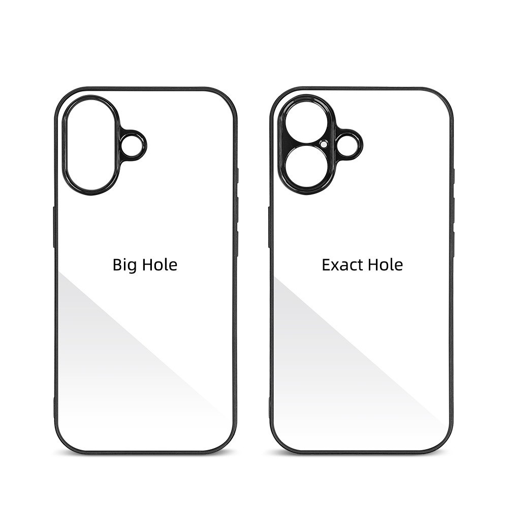 DIY Custom Tempered Glass Sublimation Phone Case For IPhone 16