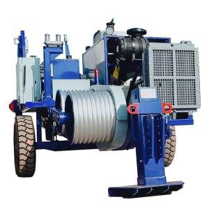 Quality 18 Ton Hydraulic Cable Puller Machine Cable Stringing Equipment For Transmission Line Construction wholesale