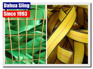 Quality 100% Polyester Ratchet Strap Webbing For Trailer Tie Down Strap Grade AA wholesale