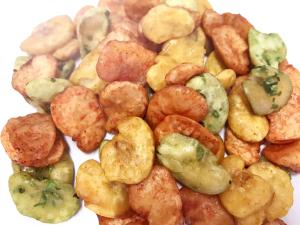 Quality Seaweed Coated Mixed Flavors Fava Bean Chips Fried Crispy 10- 12kg / CTN wholesale