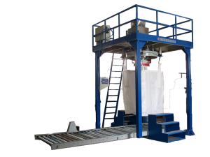 Quality Corn Starch Packing Filling Machine 50kg Big Bag Quantitative Flour Powder wholesale