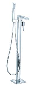 Quality Stylish Floor Standing Bath Shower Mixer Ceramic Valve For Bathroom T8170 wholesale