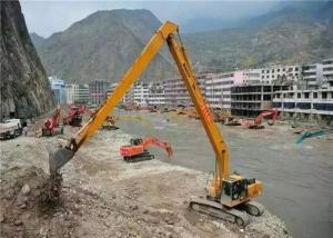 Quality 55 Feet Excavator Long Boom And Arm For Komatsu PC450 To Desilting The River wholesale
