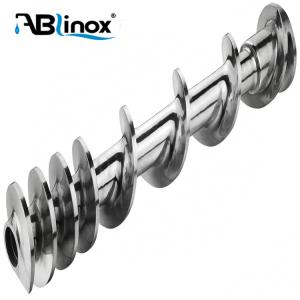 Quality CNC Machining Meat Grinder Parts 304L Stainless Steel Worm Sausage Meat Mincer wholesale