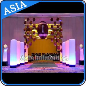 Quality Inflatable Lighting Cone , LED Light Advertising Arch , Lighting Christmas Cone wholesale