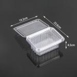 Hengmaster Food Grage Disposable Plastic Honeycomb Container Disposable PET