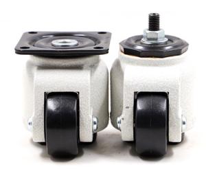Quality 92MM leveling plate casters 1000kg for Display Manufacturing Equipment wholesale