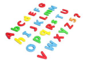 Quality Alphabet Refrigerator Magnetic Sign Board Letters Numbers For Educating Kids wholesale
