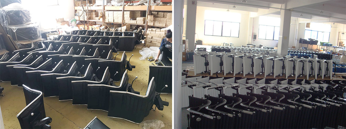 0.225CBM Hotel Dining Hotel Desk Chairs 14 Kg Seat Height Adjustment