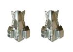 Plastic Injection Molding Gold Casket Fitting Coffin Parts with Steel bars