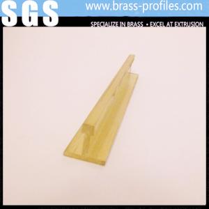 Quality Copper Extrusion T Sections for Furniture Decoration and Protection wholesale