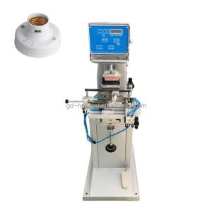 China Mitsubishi PLC LED Bulb Pad Printing Machine 1200pcs/Hr Logo Printing Equipment on sale