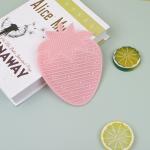 Silicone Makeup Beauty Tools Strawberry Type Brush Cleaning Pad