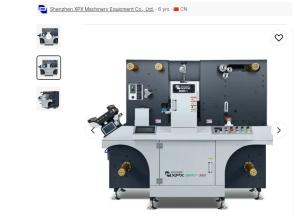 Quality 2KW Foil Rotary Die Cutting Machine Versatile And Powerful Device wholesale