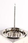 Stainless Steel Base With Glass Cover Electric Vertical Commercial Barbecue