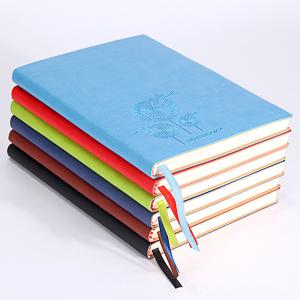 Quality 2022 Custom Logo Pu Leather Softcover Notebook Journal for Daily Weekly Monthly Planner wholesale
