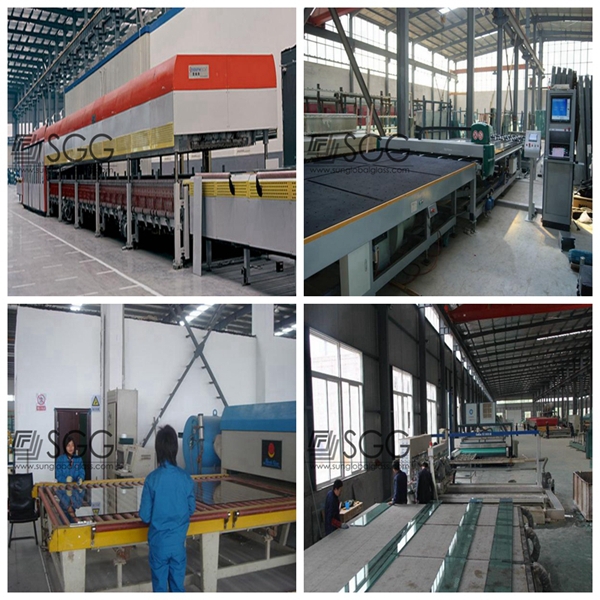 Top quality 6mm grey tempered glass