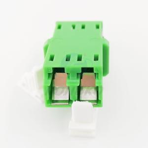 Quality SM Duplex LC APC Fiber Optic Adapter Without Flange wholesale