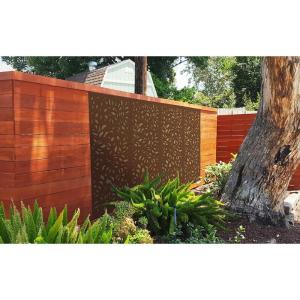 Quality Garden Chain Link Aluminum Privacy Fence Slats Artistic 6ft Height wholesale