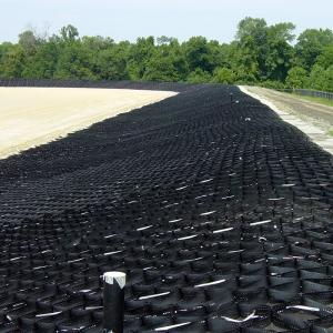 Quality 100% Virgin HDPE Black Perforated Geocell Ground Grid Geoweb Soil Stabilizer wholesale