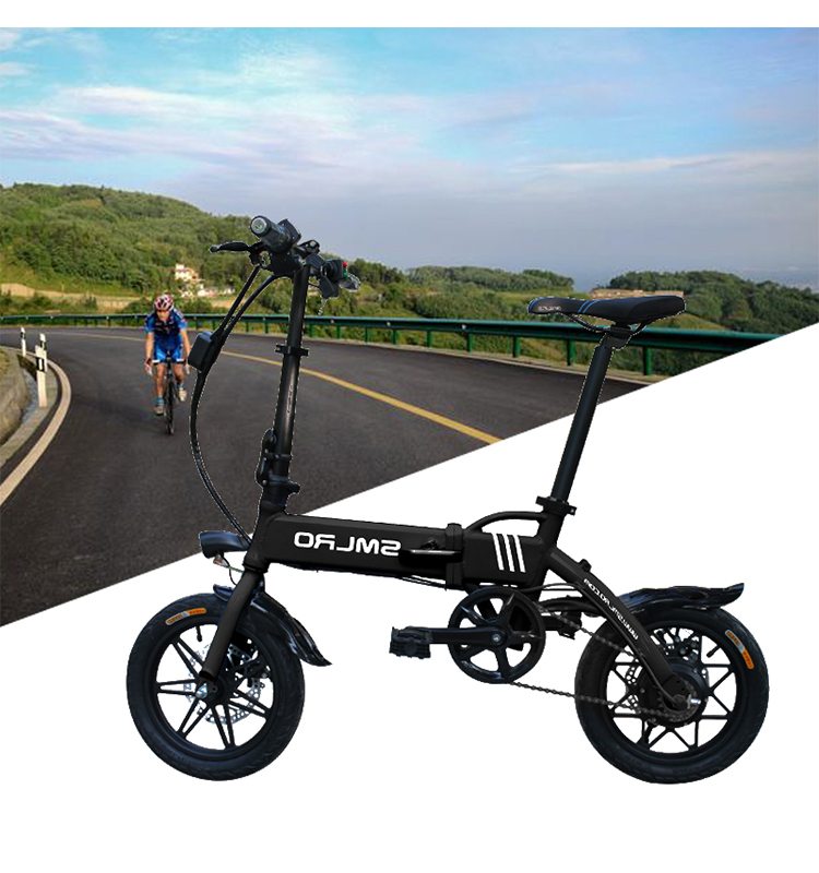 36V 350W 14 Inch Foldable Bicycle Small Wheel For Urban Commuters