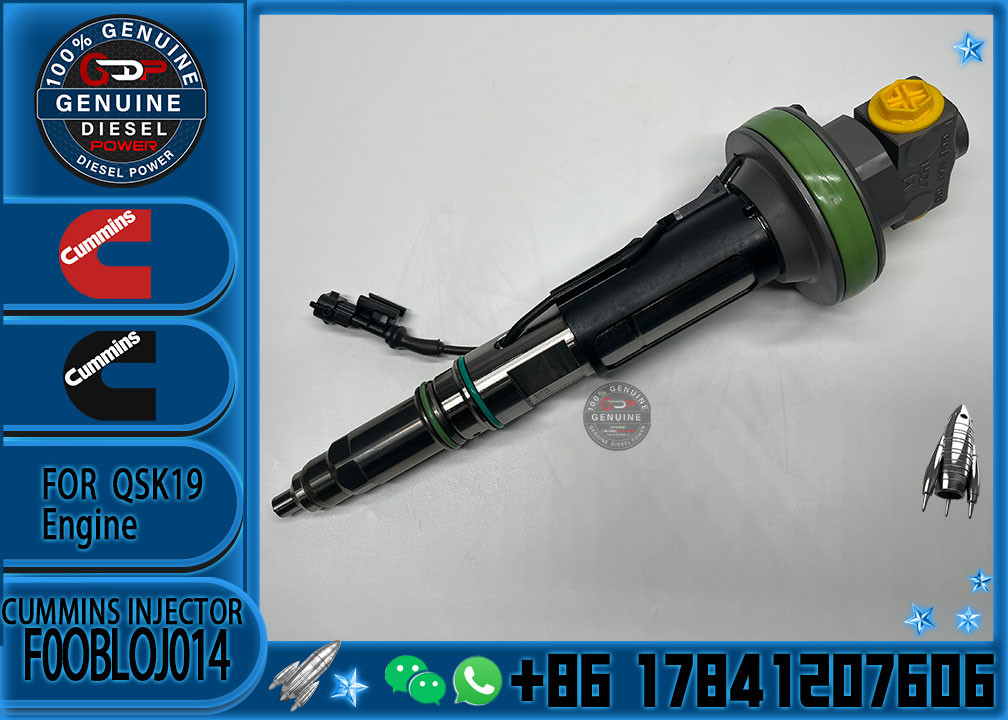Brand New Common Rail Diesel Fuel Injector Y431K05246 4089972 For Cummins QSK19 QSK38 QSK60 F0OBLOJ014