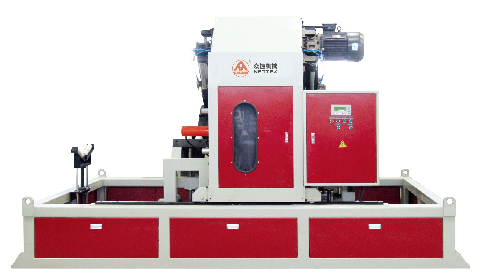 50000X7000X2950 LG1000 Water Supply PE Pipe Extrusion Line with 33 1 Screw L/D Ratio