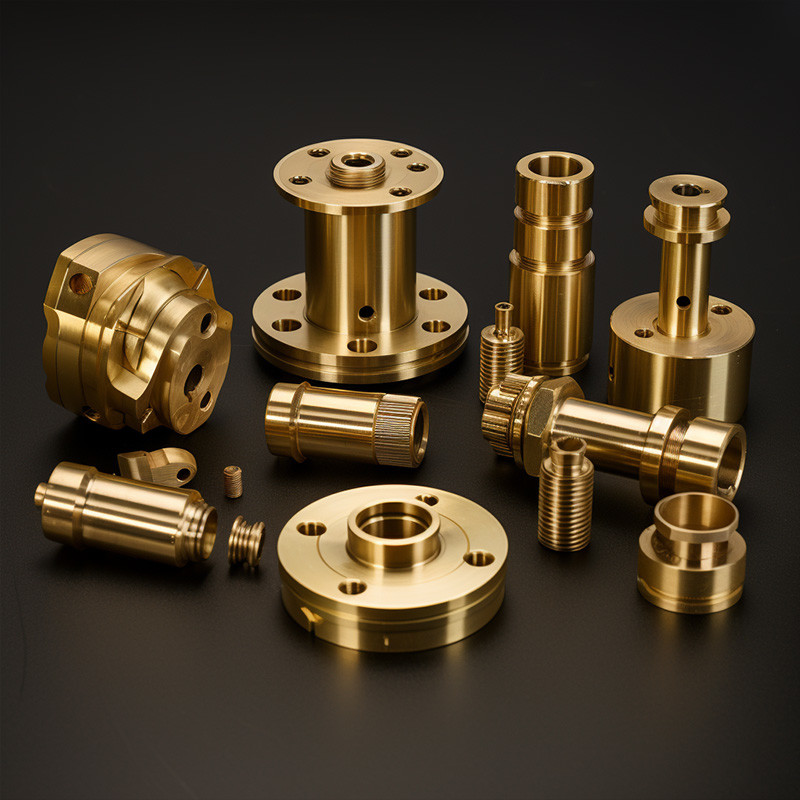 Turning Milling Brass Precision Components CNC Machining Automatic Parts CNC Machining Mechanical Part