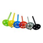 Heat Preservation Plastic Insulation Anchors For Sand Lime Bricks / Concrete