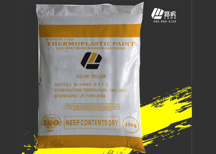 Powder Coat Thermoplastic 25kg Road Line Marking Paint