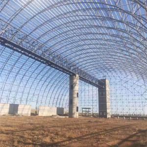 Quality S235JR Multi Slope 3D Space Frame Truss 100m For Airplane Hangar Construction wholesale