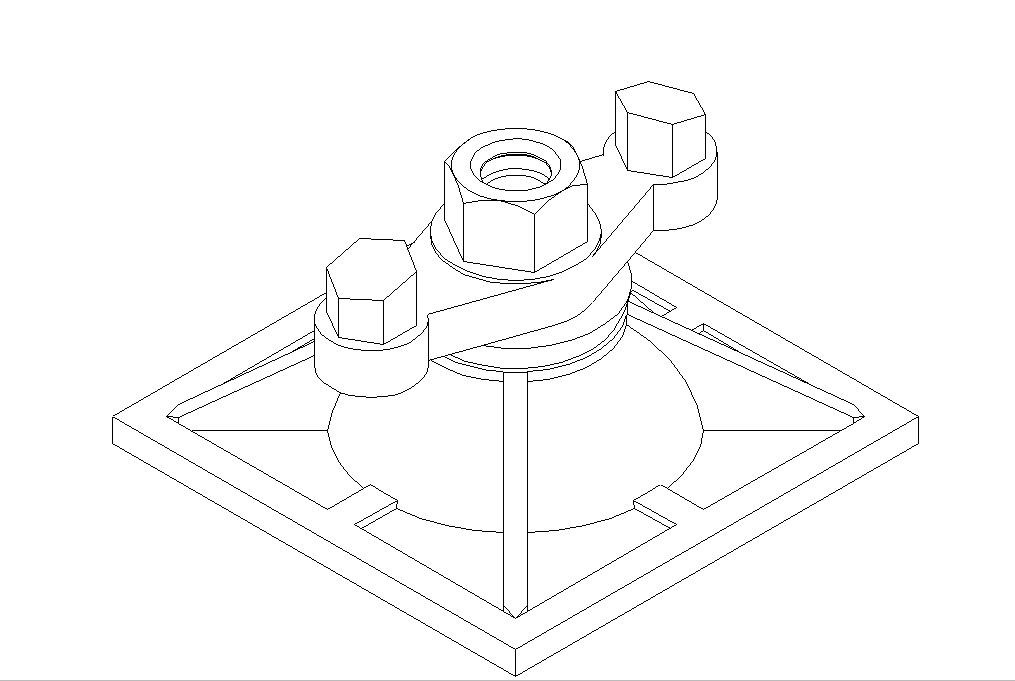 Concrete Walls Formwork Tie Rod System Steel Cone Removable Cover 75mm Size