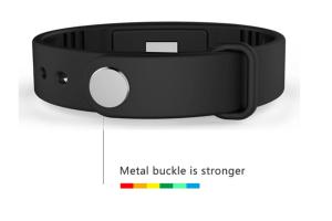 Quality Metal Buckle Time Display 120 MA Smart Heart Rate Wristband wholesale