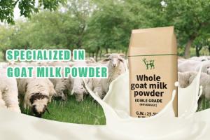 Quality Full Cream Dry Sterilized Goat Milk Powder For Baked Food Ice Cream wholesale
