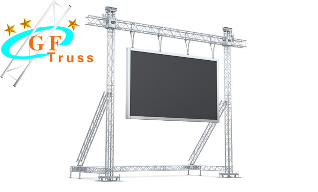 290*290mm Dragon Gate Triangle Lighting Truss Aluminum 6061-T6