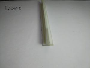 Quality White Color Polyurethane Conveyor Belt Extrusion Profiles For Guiding And Tracking wholesale