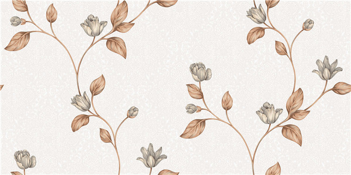 Deep Embossed 1.06 Meter Wallpaper Designs For Living Room , Moisture Proof