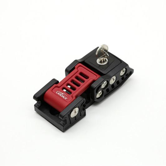 Wrangler JK JL Red Black Latch Locking Hood Catch Latches Kit with 440*240*80mm