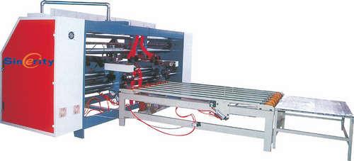 Carton Stapler Semi Automatic Cartoning Machine For 3 Layer / 5 Layer Corrugated