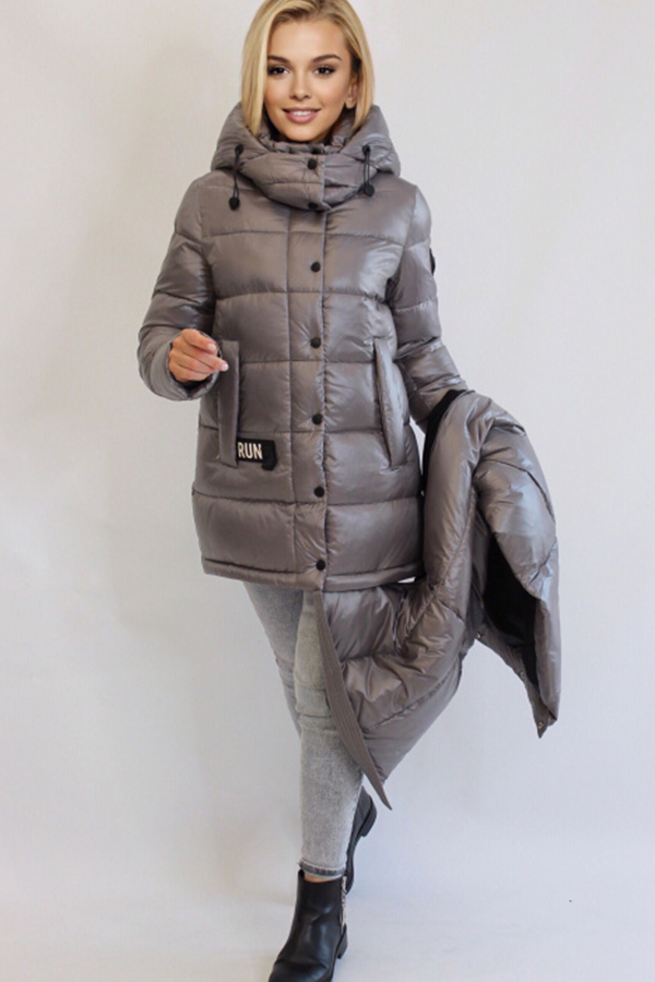 FODARLLOY Loose Women's Clothing Winter Cotton Furry Jacket 2022 Warm Padded Utility Coat Trending Long Clothes for Ladies