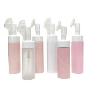 Quality 120ml OEM Foaming Cleanser Bottle With Silicon Brush wholesale