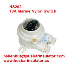 Quality 10A marine nylon high quality switch HS202 boat switch power handware wholesale