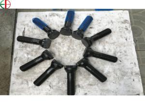 Quality M36x3x154mm 40Cr Forging Double Threaded Black Bolts for Cement Plant and Powder Station EB649 wholesale