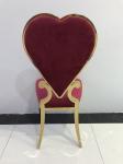 103cm 48cm Brushed Stainless Steel Dining Chairs