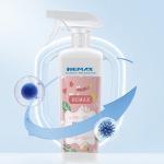 Square 500ml Fine Mist Spray Bottle Plastic Customizable Colors Design