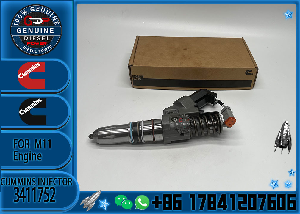 High Quality Diesel Engine Fuel Injector 3411752 3084589 3087557 For CUMMINS ISM QSM M11 Engine
